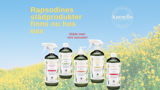 Städa med rent samvete! Kuracilo Hälsokost