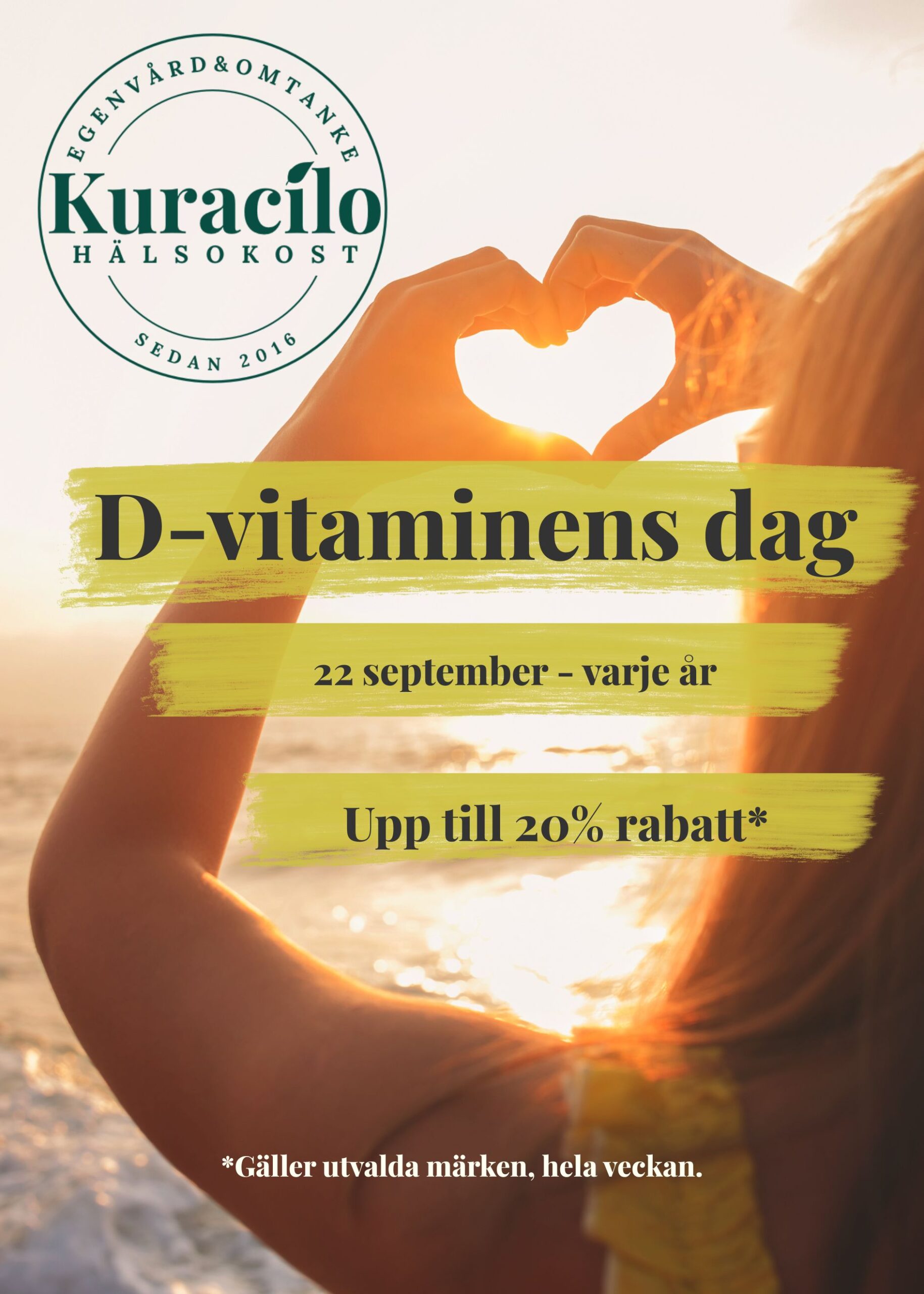 D-Vitaminens Dag! Kuracilo Hälsokost